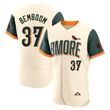 Men's Baltimore Orioles Anthony Bemboom ＃37 Cream Authentic 2026 City Connect Stadium Jersey