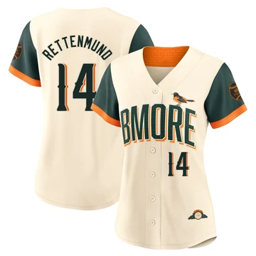 Women's Baltimore Orioles Merv Rettenmund ＃14 Cream Limited 2026 City Connect Stadium Jersey
