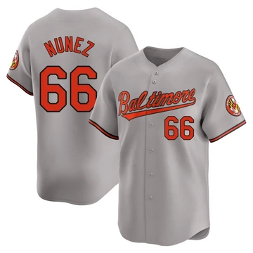 Youth Baltimore Orioles Anthony Nunez ＃66 Gray Limited Road Jersey