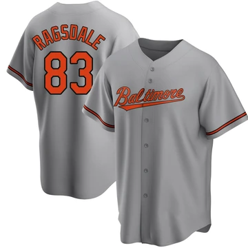 Youth Baltimore Orioles Carson Ragsdale ＃83 Gray Replica Road Jersey