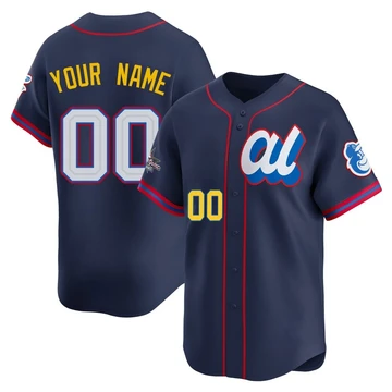 Youth Baltimore Orioles Custom ＃00 Navy Limited American League 2025 All-Star Edition Jersey
