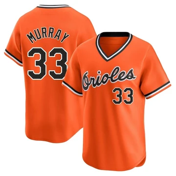 Youth Baltimore Orioles Eddie Murray ＃33 Orange Limited Cooperstown Collection Jersey