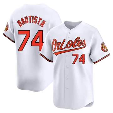 Youth Baltimore Orioles Felix Bautista ＃74 White Limited Home Jersey