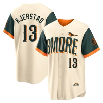 Youth Baltimore Orioles Heston Kjerstad ＃13 Cream Limited 2026 City Connect Stadium Jersey
