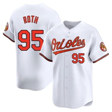 Youth Baltimore Orioles Houston Roth ＃95 White Limited Home Jersey