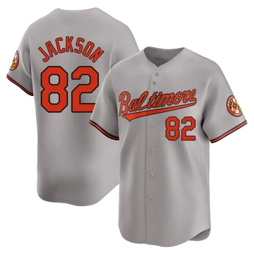 Youth Baltimore Orioles Jeremiah Jackson ＃82 Gray Limited Road Jersey