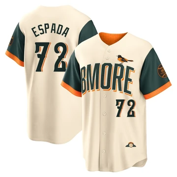 Youth Baltimore Orioles Jose Espada ＃72 Cream Limited 2026 City Connect Stadium Jersey