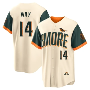Youth Baltimore Orioles Lee May ＃14 Cream Limited 2026 City Connect Stadium Jersey