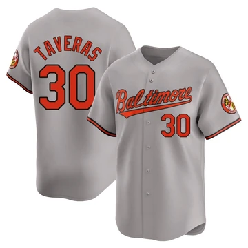 Youth Baltimore Orioles Leody Taveras ＃30 Gray Limited Road Jersey