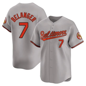 Youth Baltimore Orioles Mark Belanger ＃7 Gray Limited Road Jersey