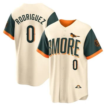 Youth Baltimore Orioles Miguel Rodriguez ＃0 Cream Limited 2026 City Connect Stadium Jersey