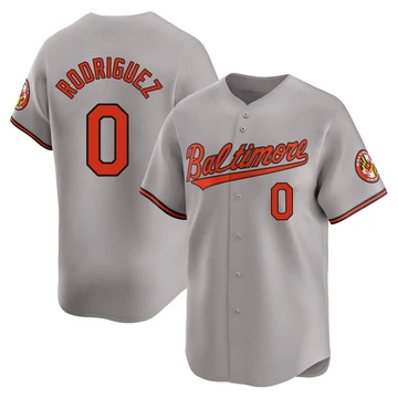 Youth Baltimore Orioles Miguel Rodriguez ＃0 Gray Limited Road Jersey