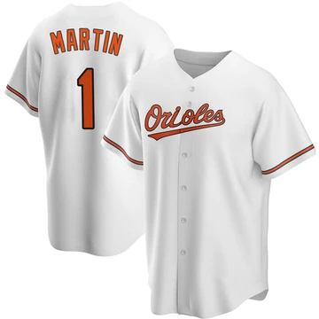 Youth Baltimore Orioles Richie Martin ＃1 White Replica Home Jersey