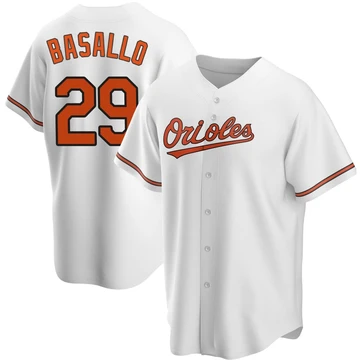 Youth Baltimore Orioles Samuel Basallo ＃29 White Replica Home Jersey