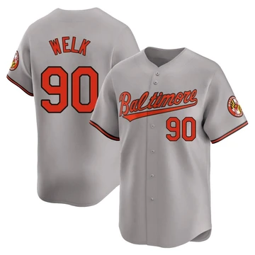 Youth Baltimore Orioles Toby Welk ＃90 Gray Limited Road Jersey